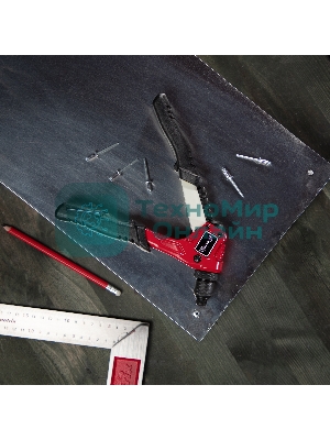 Заклепочник ручной Matrix, литой, 200 мм, заклепки 2,4-3,2-4,0-4,8 мм, PRO