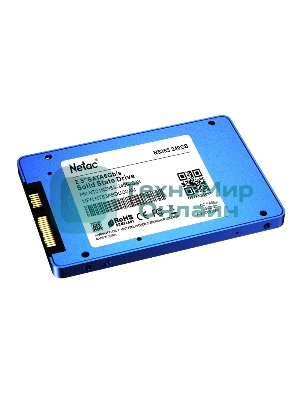 Накопитель SSD Netac N535S, 240Gb, 2.5