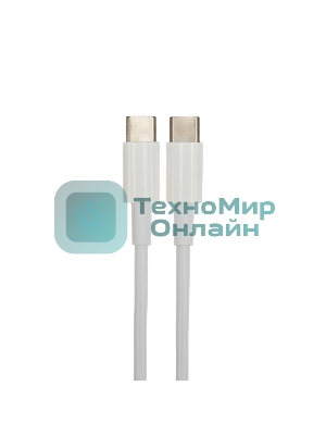 Кабель Rexant Type-C - Type-C PD 100W/1м/PVC/белый