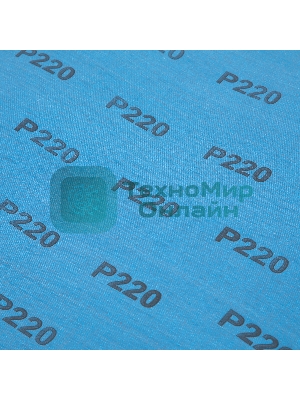 Шкурка на тканевой основе, P 220, 1000 мм х 20 м, водостойкая Matrix