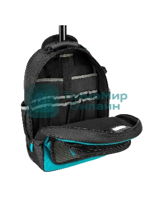 Рюкзак для инструмента Gross 440х350х250 мм, выдвижная рукоятка, колеса