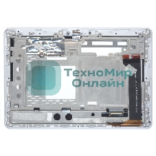 Модуль (матрица + тачскрин) для Asus MeMO Pad 10 (ME102A) белый с рамкой