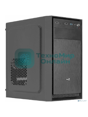 Компьютерный корпус Aerocool/Formula CS-104-S-BK-v1 черный без БП mATX 1x120мм 1xUSB 2.0 1xUSB 3.0 audio