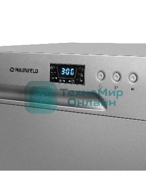 Посудомоечная машина Maunfeld MLP-06DS, серый, 55 см, 6 компл., 49 дБ, класс A+
