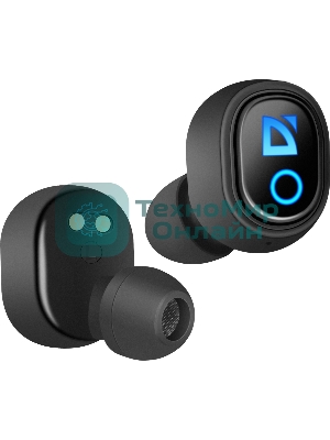 Наушники TWS Defender Twins 639 черный, внутриканальные, Bluetooth, до 4 ч
