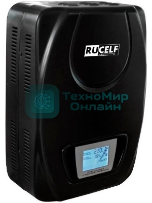 Стабилизатор RUCELF SDW.II-12000-L рабочий диапазон: 110-275В 10000Вт 217-223В