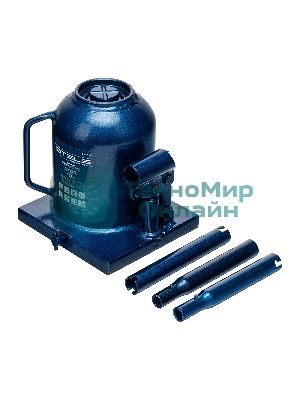 Домкрат гидравлический бутылочный телескопический Stels 10 т, h подъема 170–430 мм