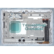 Модуль (матрица + тачскрин) для Asus MeMO Pad 10 (ME102A) белый с рамкой