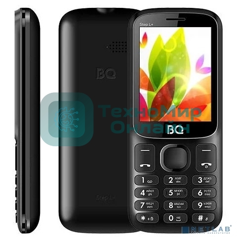 Мобильный телефон BQ 2440 Step L+ черный