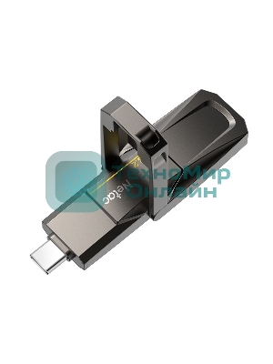 Флешка USB Netac US5 1Tb USB 3.2+TypeC Solid State Flash, up to 550MB/500Mb/s