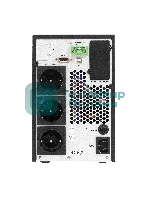 Источник бесперебойного питания On-line ExeGate PowerExpert TL-2000.LCD.AVR.3SH.USB.RS232.SNMP 2000VA/2000W, On-Line, PF=1, LCD, 3*Schuko, RS232, USB, SNMP-slot, встроенные батареи 12V 7.2Ah - 4шт, Tower, металлический корпус, черный