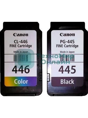 Картридж струйный Canon PG-445/CL-446 (8283B004), для Canon PIXMA MG2540, PIXMA MG2440, 4 цвета, 180 стр.