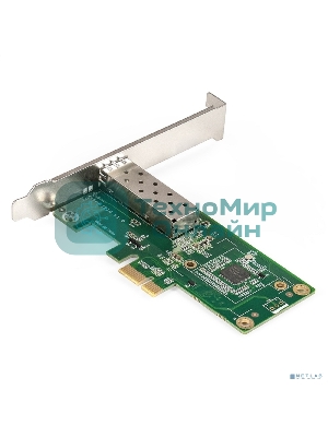 Комплект: Сетевой адаптер SFP ExeGate EXE-i210-F1 + Трансивер Multi-Mode до 550м EXT-1G-MM850-LC2-550M (EX296228RUS: PCI-E x1 v2.0, порты 1x SFP (10/100/1000Mb/s), Gigabit Server NIC Intel Chipset I210-F1 + EX298329RUS: Tx:850/Rx:850 нм, до 500 м, разъем Duplex LC)