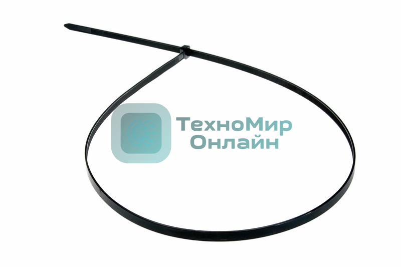 Хомут-стяжка кабельная нейлоновая Rexant 700 x9,0 мм, черная, упаковка 100 шт. 07-0701-9