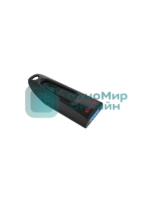 Флешка USB Sandisk CZ48 Ultra (SDCZ48-256G-U46), 256Gb, USB 3.0, R/W 130/30, черный