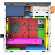 Компьютерный корпус с блоком питания 500Вт./Case Foxline FL-702, mATX, 1x5.25EXT, 1x3.5EXT, 2x3.5INT, 2xUSB 2.0, HDA, w/o FAN, w/500W ATX PSU, w/1.2m EU pwr cord
