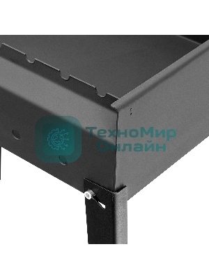 Мангал Palisad Camping сварной, 605х375х138/640 мм, сталь 2 мм