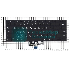 Клавиатура для ноутбука Asus Zenbook 14 UM433DA черная