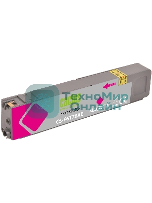 Картридж струйный Cactus CS-F6T78AE (913A) пурпурный (55 мл) для HP PW 352dw/377dw/Pro 477dw/452dw