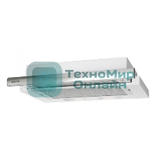 Вытяжка встраиваемая Elikor Интегра 60П-400-В2Л белый/нержавеющая сталь