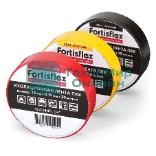 Изолента ПВХ Fortisflex 19х0.15x20 черная