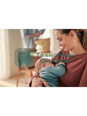 Ручной молокоотсос Philips SCF430/10. В комплекте: 1 ручной молокоотсос, соска серии Natural, фиксирующее кольцо, крышка для транспортировки