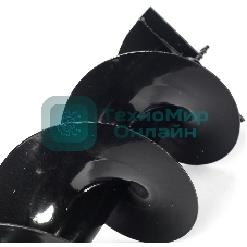 Шнек однозаходный PATRIOT D 200 для грунта к бензобуру, длина 800мм