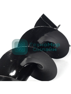 Шнек однозаходный PATRIOT D 200 для грунта к бензобуру, длина 800мм