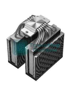 Кулер для процессора PCCooler RZ620 BK (260W, 4-pin PWM, 157.5мм, Al/Cu, 6x6мм, 1x120мм, 86.73CFM, 32dBA, 2200RPM, S: 1851/1700/1200/115X, AM5/AM4, черный)