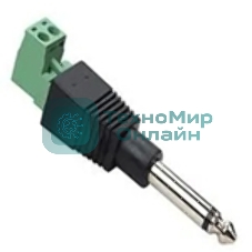 Сборный штекер Jack 6,3 мм 1 канал