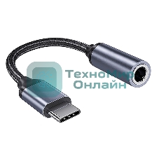 Кабель-переходник Rexant c USB-C на AUX 3,5 мм