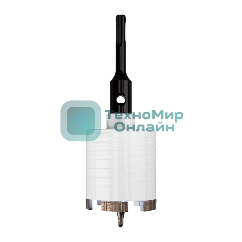 Коронка алмазная по бетону с пылеудалением 72мм, М16, турбо-сегмент, SDS PLUS KRANZ