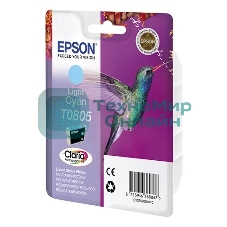 Картридж струйный Epson C13T08054011 светло-голубой для Epson St Ph P50/PX660/PX720WD (330 стр.)