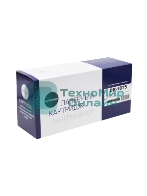 Драм-юнит NetProduct DR-1075 для Brother HL-1010R/1112R/DCP-1510R/1512R/MFC-1810R (NetProduct) NEW DR-1075, 10К