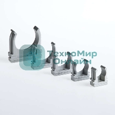 Клипса для трубы d40мм Рувинил К01140