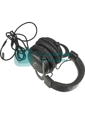 Гарнитура проводная игровая SVEN AP-G999MV с микрофоном серый (50 мм, мини-джек (стерео) O 3,5 мм (4 pin))