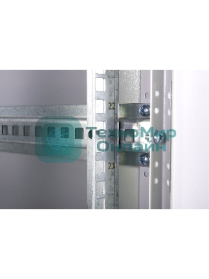 Шкаф телекоммуникационный напольный ЭКОНОМ 18U (600 600) дверь стекло, дверь металл