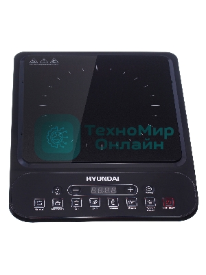 Плита настольная электрическая Hyundai HYC-0101 черный эмаль (настольная)