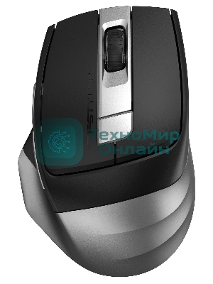 Мышь беспроводная A4Tech Fstyler FB35C серый/черный, 2000 dpi, радиоканал, Bluetooth, USB, кнопки - 6