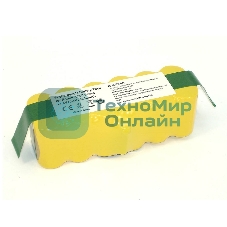 Аккумулятор для iRobot Roomba 500, 510, 530, 560, 780, 800, 900 NI-MH 14.4V 3300mAh