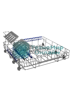 Посудомоечная машина Maunfeld MLP-06DS, серый, 55 см, 6 компл., 49 дБ, класс A+