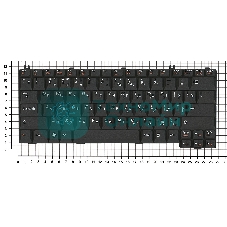 Клавиатура для ноутбука Lenovo Ideapad 3000 C100 C200 N100 N200 N220 N440 N500 V100 V200 Y500 черная
