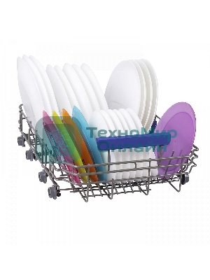 Встраиваемая посудомоечная машина Maunfeld MLP-08IMR, белый/черный, 44.5 см, 10 компл., 47 дБ, класс A++