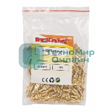 Клемма плоская Rexant гнездо 5,6 мм 1-1.5 мм² (РП-м 1.5-(4.8))