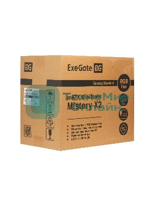 Компьютерный корпус Minitower ExeGate Mistery X2-NPX400
