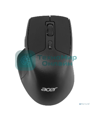 Мышь беспроводная Acer OMR150 черный, 1600 dpi, радиоканал, USB, кнопки - 6