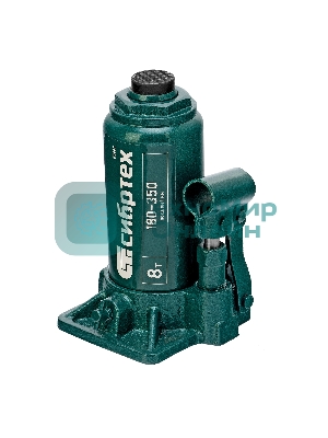 Домкрат гидравлический Сибртех бутылочный, 8т, 180-350 мм