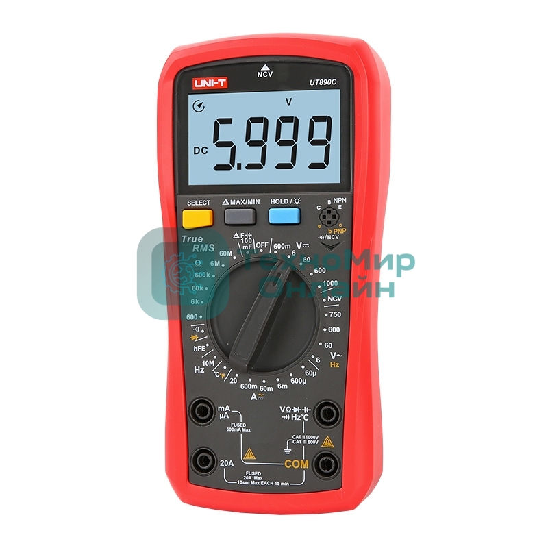 Мультиметр универсальный UNI-T UT890C