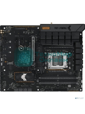 Материнская плата ASUS TUF GAMING A620-PRO WIFI, AM5, AMD A620, 4xDDR5, 4xSATA, 2xM.2, 1xPCI-E 4.0 x16, 1xPCI-E 3.0 x16, 2xPCI-E x1, 1xHDMI, 1xDP, 1x 2.5Gb LAN, 3xUSB-A 2.0, 2xUSB-A 3.2 Gen 2, 1xUSB-C 3.2 Gen 1, 5x3.5 мм, 7.1, ATX