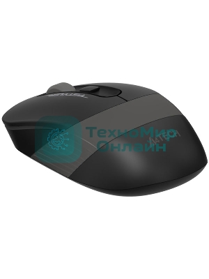 Мышь беспроводная A4Tech Fstyler FG10S черный/серый, 2000 dpi, радиоканал, USB, кнопки - 4